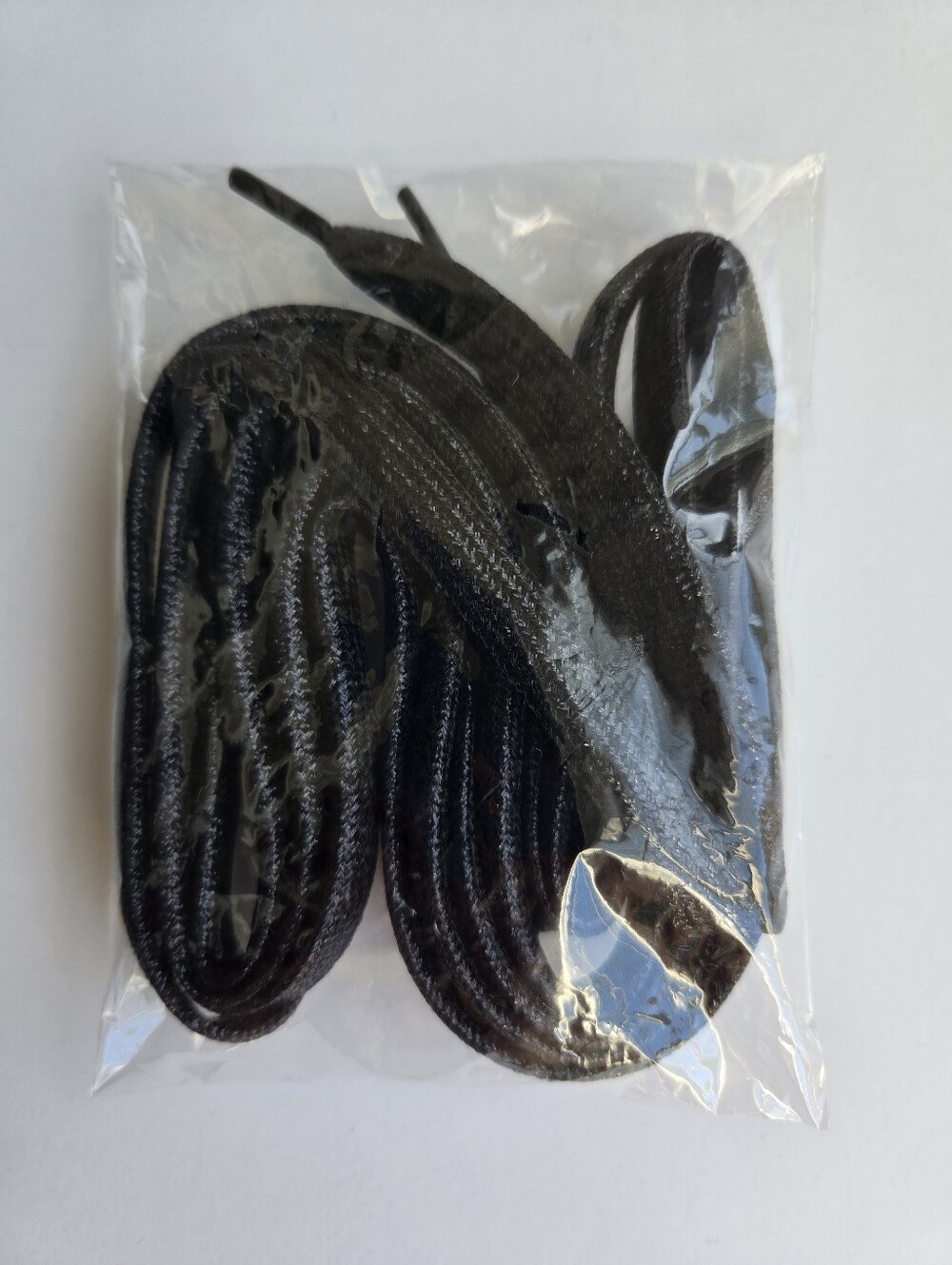 🌺 Black Shimmery Glitter Sneaker Shoelaces – NWOT 🖤✨🩶 - Picture 4 of 5